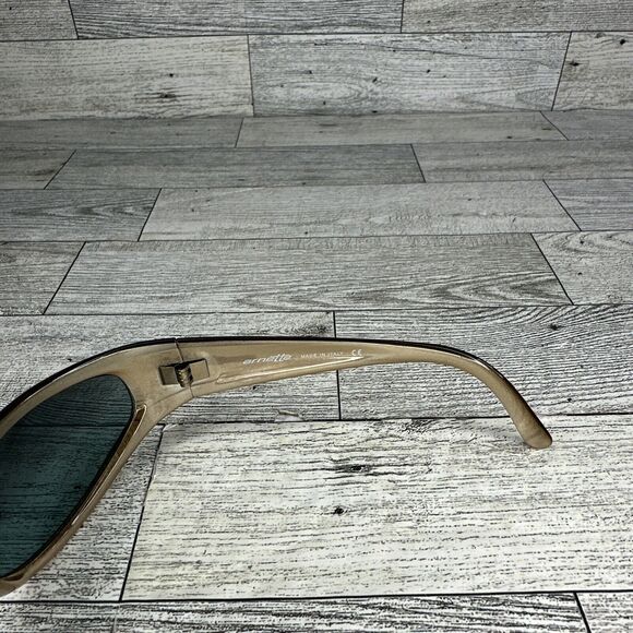 Arnette Deuce 212 118/6C Wrap Brown Smoke Sunglasses Made In Italy Gently Used - Picture 4 of 6